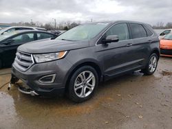 Salvage cars for sale at auction: 2017 Ford Edge Titanium