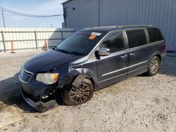 Salvage cars for sale at Jacksonville, FL auction: 2014 Chrysler Town & Country Touring L