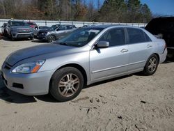 Salvage cars for sale at Hampton, VA auction: 2007 Honda Accord SE