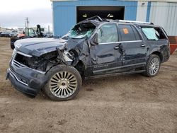 Salvage cars for sale from Copart Casper, WY: 2017 Lincoln Navigator L Reserve