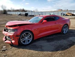 Chevrolet Camaro LT salvage cars for sale: 2017 Chevrolet Camaro LT