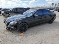 Salvage cars for sale at Houston, TX auction: 2014 Mercedes-Benz S 550