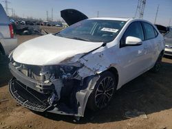 Salvage cars for sale at Elgin, IL auction: 2016 Toyota Corolla L