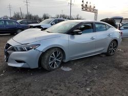 Salvage cars for sale from Copart Columbus, OH: 2018 Nissan Maxima 3.5S