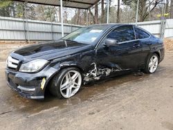 Mercedes-Benz C 250 salvage cars for sale: 2013 Mercedes-Benz C 250