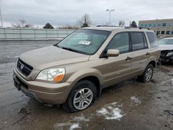 Salvage cars for sale from Copart Littleton, CO: 2005 Honda Pilot EX
