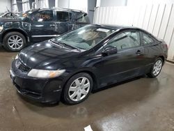 Honda salvage cars for sale: 2009 Honda Civic LX