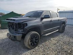 Salvage cars for sale from Copart Cahokia Heights, IL: 2021 Toyota Tundra Crewmax SR5