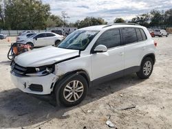 Salvage cars for sale at Ocala, FL auction: 2017 Volkswagen Tiguan S