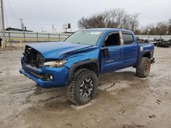 Toyota Tacoma salvage cars for sale: 2018 Toyota Tacoma Double Cab