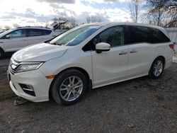 Salvage cars for sale from Copart Ontario Auction, ON: 2018 Honda Odyssey Touring