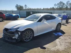 Salvage cars for sale at Harleyville, SC auction: 2019 Lexus RC 350