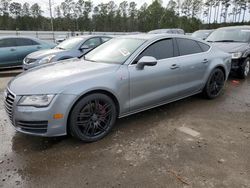 Salvage cars for sale at Harleyville, SC auction: 2012 Audi A7 Premium Plus