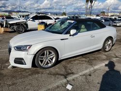 Salvage cars for sale from Copart Van Nuys, CA: 2019 Audi A5 Premium Plus