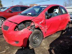 Salvage cars for sale at New Britain, CT auction: 2007 Toyota Yaris