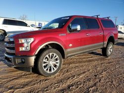 Salvage cars for sale from Copart Oklahoma City, OK: 2017 Ford F150 Supercrew