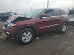 Salvage cars for sale at Woodhaven, MI auction: 2017 Jeep Grand Cherokee Laredo