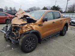 Ford salvage cars for sale: 2019 Ford Ranger XL