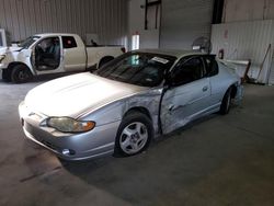 Chevrolet Montecarlo salvage cars for sale: 2003 Chevrolet Monte Carlo SS