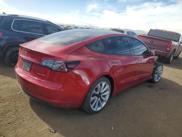 2022 Tesla Model 3