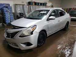 Nissan Versa S salvage cars for sale: 2016 Nissan Versa S