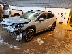 Subaru salvage cars for sale: 2021 Subaru Crosstrek Premium