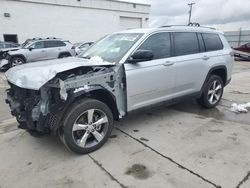 Jeep salvage cars for sale: 2022 Jeep Grand Cherokee L Laredo