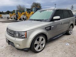 Salvage cars for sale from Copart Apopka, FL: 2013 Land Rover Range Rover Sport HSE Luxury