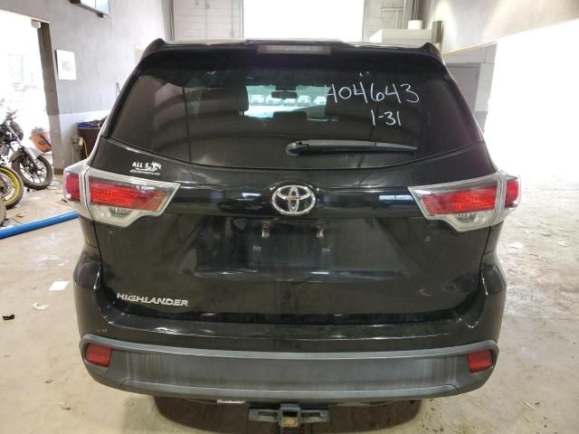 2016 Toyota Highlander LE