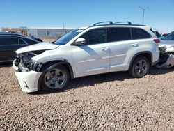 Vehiculos salvage en venta de Copart Phoenix, AZ: 2017 Toyota Highlander Hybrid Limited