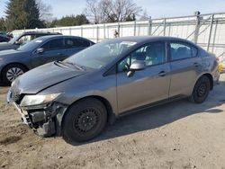 Salvage cars for sale from Copart Finksburg, MD: 2013 Honda Civic LX