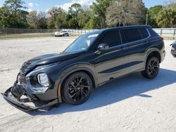 Salvage cars for sale at Fort Pierce, FL auction: 2023 Mitsubishi Outlander SE