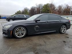 Salvage cars for sale from Copart Brookhaven, NY: 2017 BMW 750 XI