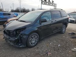 Toyota Sienna XLE salvage cars for sale: 2018 Toyota Sienna XLE