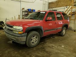 Salvage cars for sale at Ham Lake, MN auction: 2001 Chevrolet Tahoe K1500