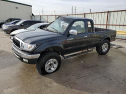 Salvage cars for sale from Copart Haslet, TX: 2002 Toyota Tacoma Xtracab Prerunner