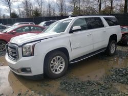 Salvage cars for sale from Copart Waldorf, MD: 2018 GMC Yukon XL C1500 SLT