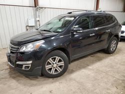 Salvage cars for sale from Copart Pennsburg, PA: 2015 Chevrolet Traverse LT