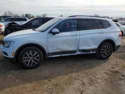 Salvage cars for sale at Hillsborough, NJ auction: 2021 Volkswagen Tiguan SE