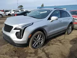 Salvage cars for sale at Woodhaven, MI auction: 2022 Cadillac XT4 Sport