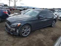 Mercedes-Benz salvage cars for sale: 2016 Mercedes-Benz C 300 4matic