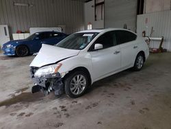 Salvage cars for sale from Copart Lufkin, TX: 2015 Nissan Sentra S