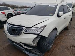 Salvage cars for sale from Copart Hillsborough, NJ: 2014 Acura MDX Technology