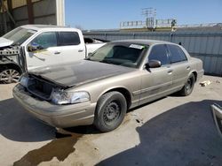 Salvage cars for sale from Copart Kansas City, KS: 2001 Ford Crown Victoria LX