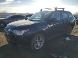 Salvage cars for sale at Kansas City, KS auction: 2014 Mitsubishi Outlander SE