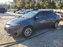 Toyota Corolla L salvage cars for sale: 2017 Toyota Corolla L