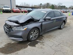 Salvage cars for sale at Florence, MS auction: 2020 Honda Accord LX