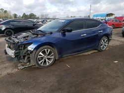 Salvage cars for sale from Copart Newton, AL: 2017 Nissan Maxima 3.5S