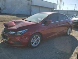 Salvage cars for sale from Copart Chicago Heights, IL: 2017 Chevrolet Cruze LT