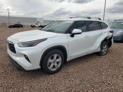 Salvage cars for sale from Copart Phoenix, AZ: 2023 Toyota Highlander Hybrid LE